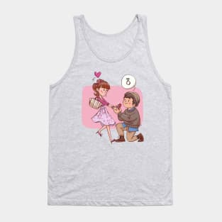 Propose couple lover Tank Top